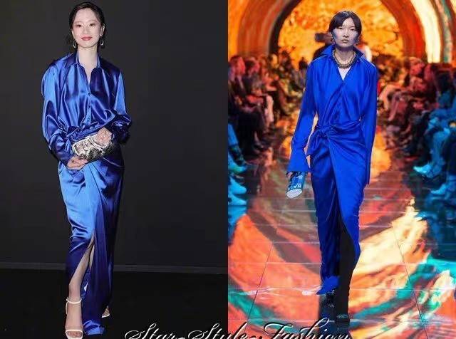 李梦|十八线明星参加戛纳晚宴！李梦穿19年旧款礼服像睡衣，尺寸还不对