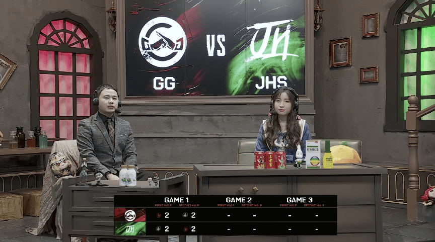 密码机|第五人格2021IVL夏季赛常规赛GG vs JHS第一局