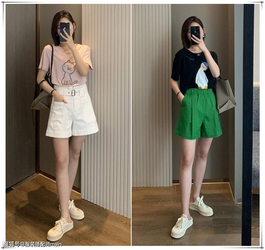 牛仔|到底是什么短裤，让90斤到140女生都爱不释手？