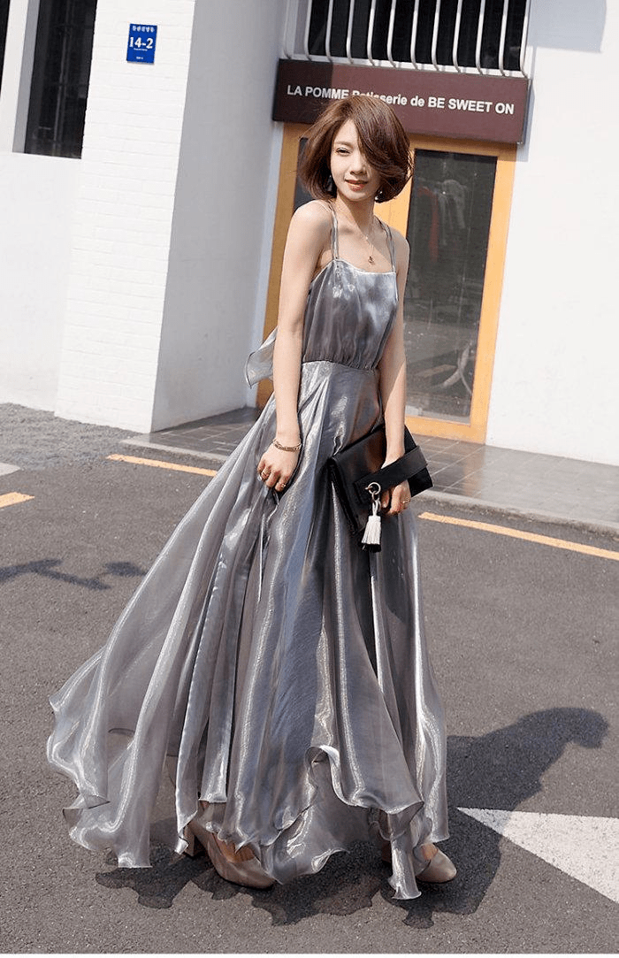 整体|夏天长裙怎么穿搭?长裙这样穿,150-170cm都好看!