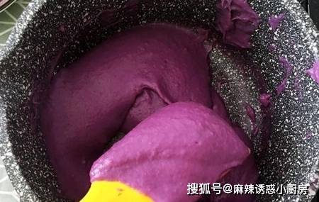方糕|1个紫薯1盒牛奶，Q弹爽口大人小孩都爱吃，再也不愁早餐没新意！