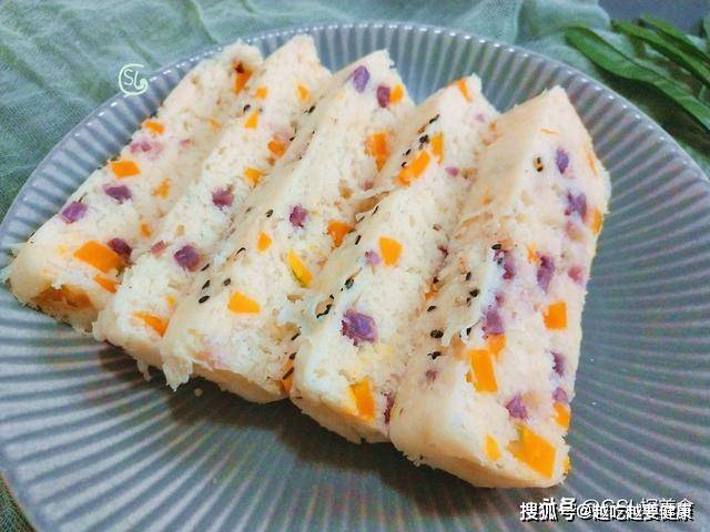 做法|南瓜和紫薯这个做法还是第一次见,松软香甜,学会早餐不发愁