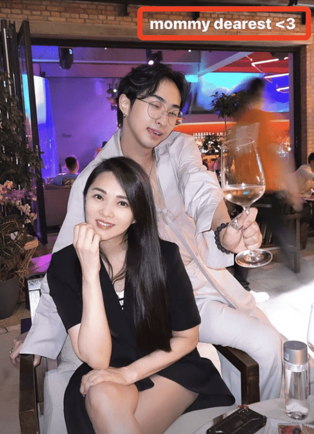 儿子|伊能静儿子和表姐斗舞，哈利摇曳身姿不断笑场，滤镜下五官很奇怪