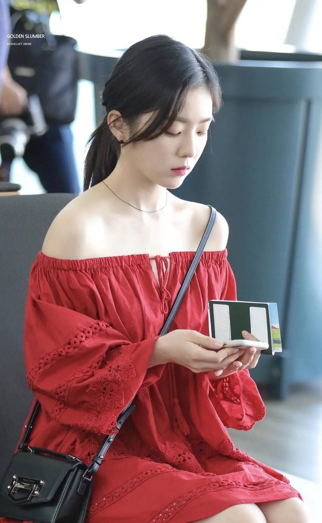 青春|各种风格的红色连衣裙，Jennie青春Joy港风裴珠泫智秀大气
