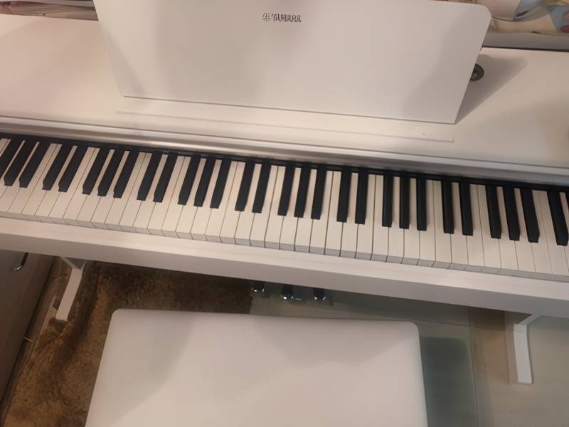 白色雅马哈电钢琴ydp-144用户评价怎么样?值得购买吗?_女儿