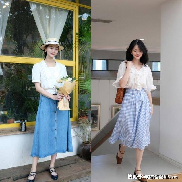 身材|4种裙装气质搭配，拯救邋遢老气的轻熟女，照着穿又美又瘦又年轻