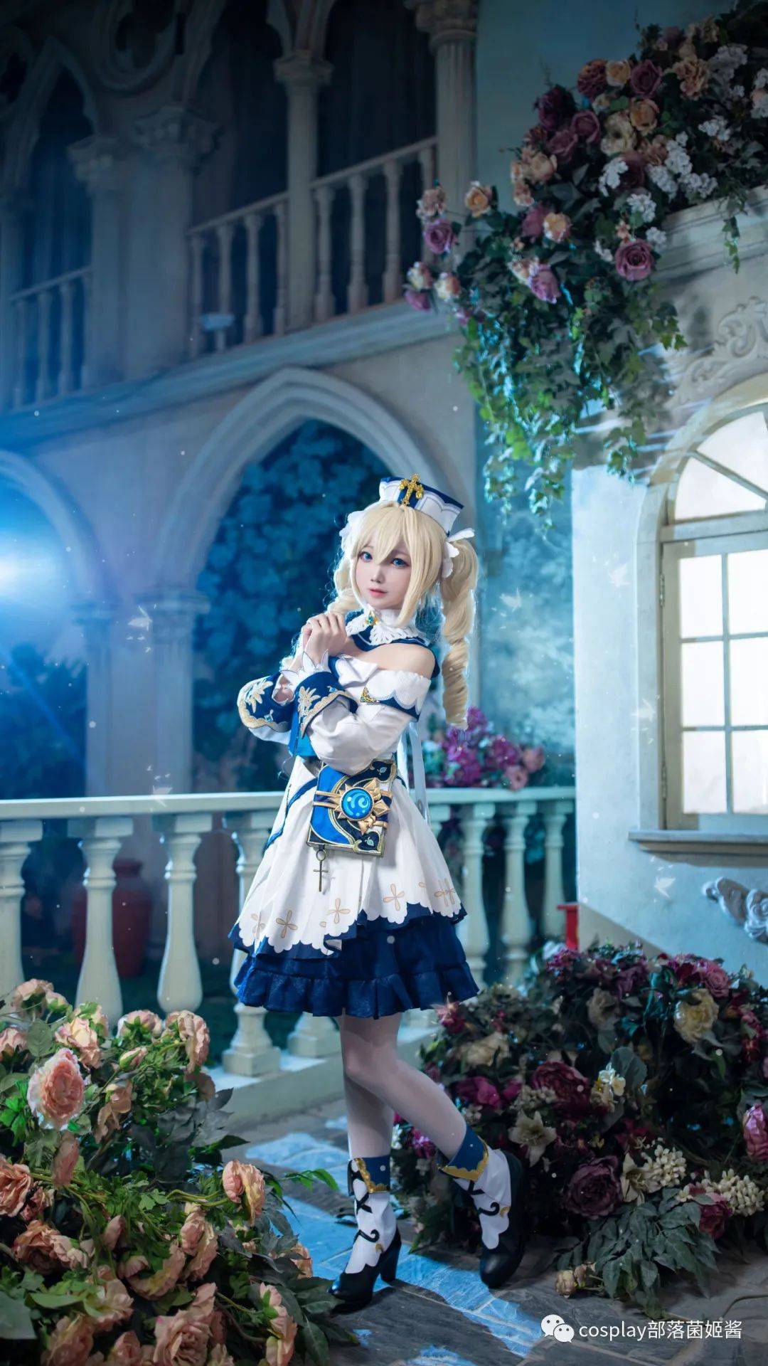 cos：原神芭芭拉cos正片@楚楚子
