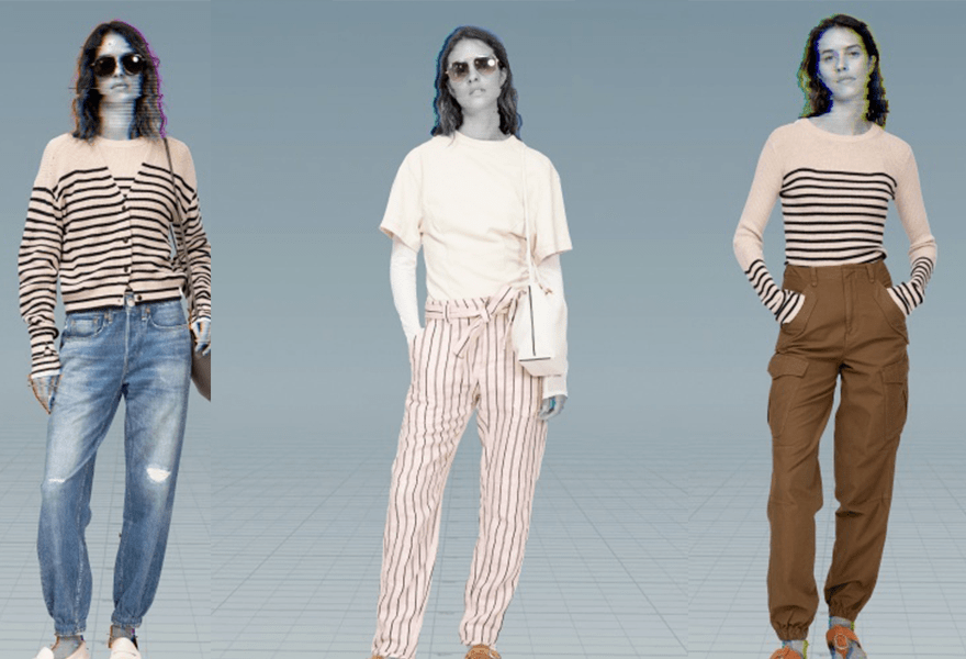 条纹|Rag & Bone 2021春夏，虚拟中的未来感，活力十足的纽约街头都市风