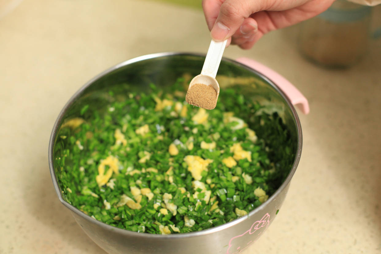 【韭菜鸡蛋饺子】