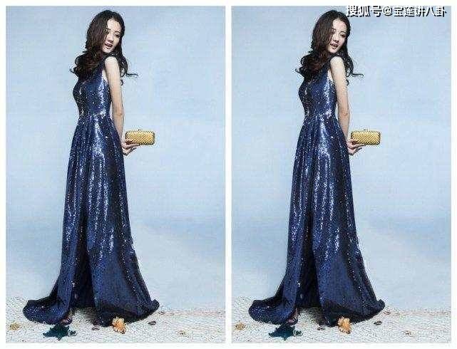 整体|同样是蓝色礼服, 赵丽颖排最后, 杨幂最公主, 你同意吗