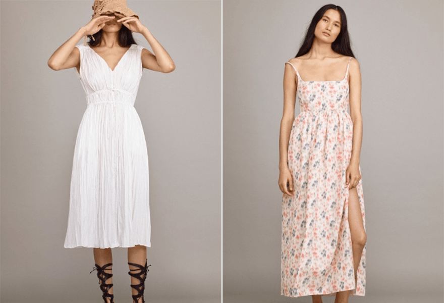 服装|Rebecca Taylor 2021春夏,多种风格与气质融合,简约妩媚,调皮清凉不在话下