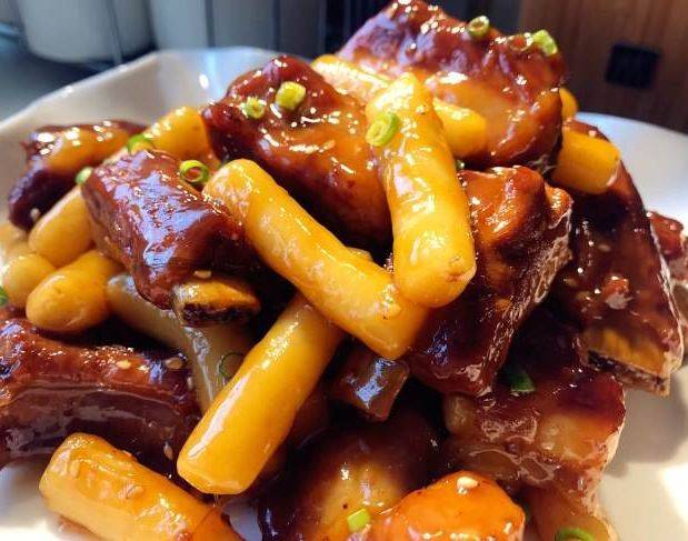 原创软糯q弹,酱香浓郁的排骨年糕!好吃到哭,做法超简单 ,一学就会