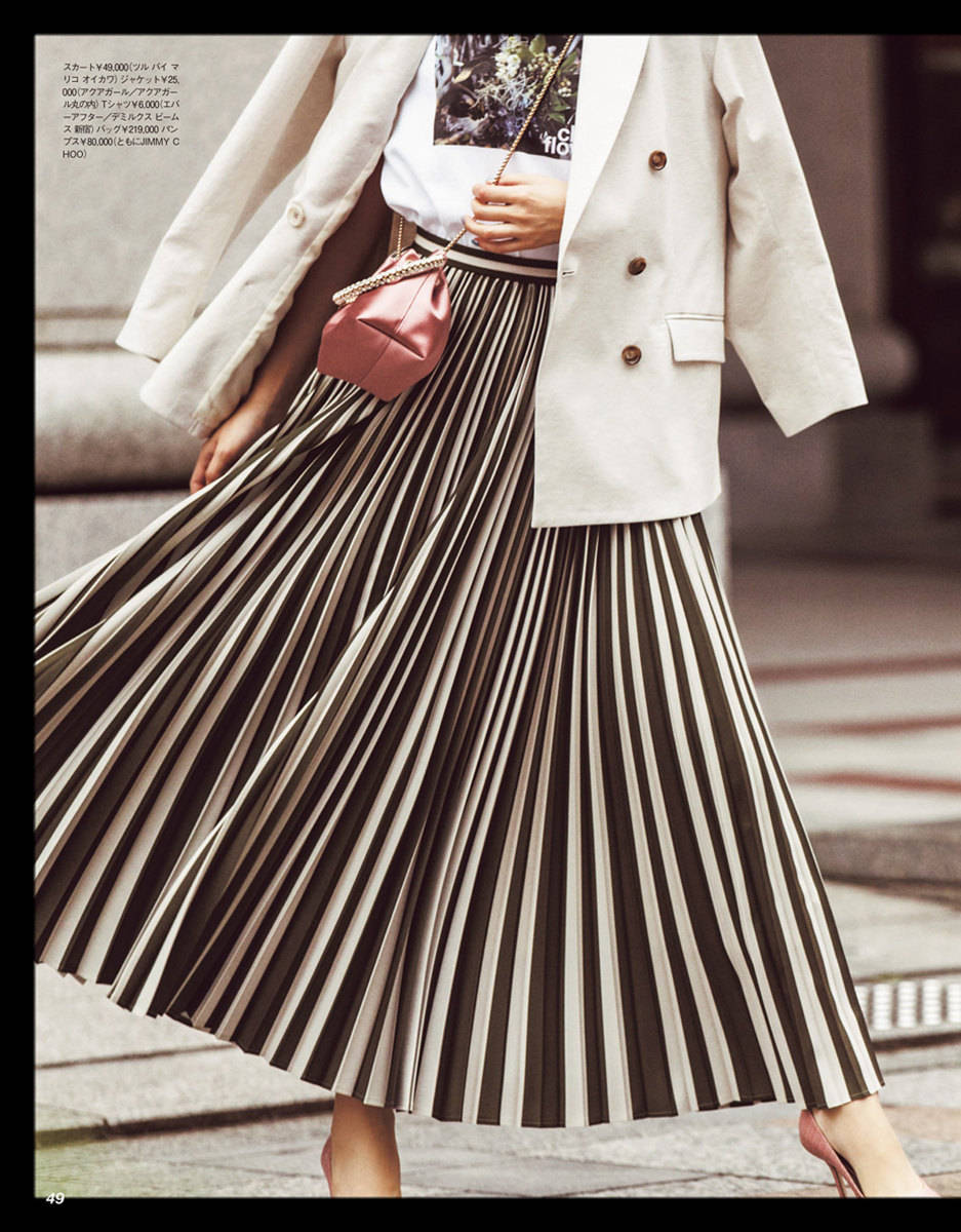 毛衣半身裙优雅的很别致