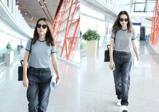 瞬间|董洁的衣品真的是好到爆，40岁还这么会穿，完全可以混时尚圈