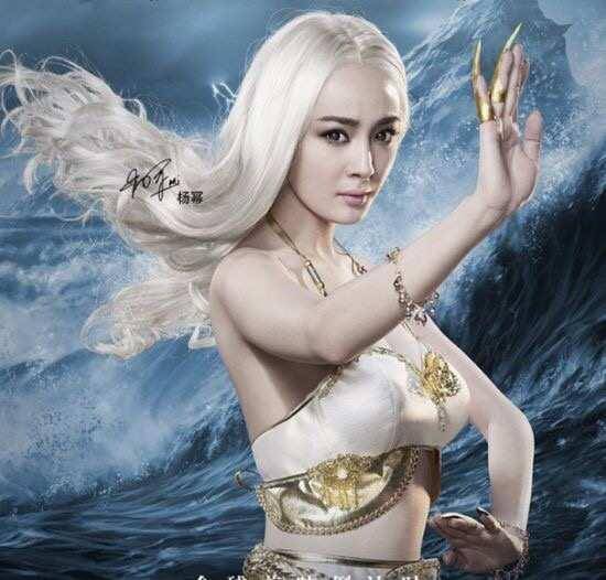 唐嫣才|女星白发造型大PK，杨幂第三、唐嫣才第二、最美的她却反遭封杀