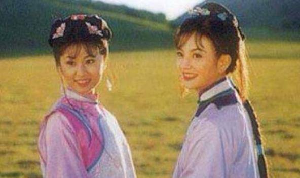 张图上|同是40岁出头，林心如红裙也压不过赵薇，服装浮夸略显老态！