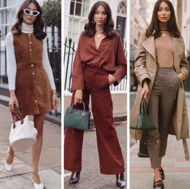 英伦风衣服搭配图片女_元素