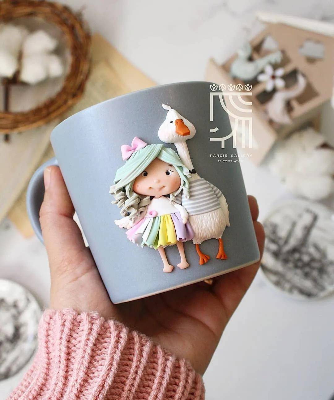 手工副业丨diy软陶也能玩出高端艺术感