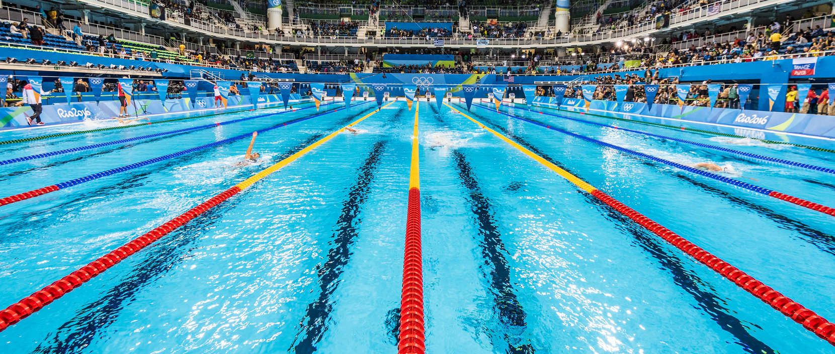 游泳是奥运会后的亮点之一.