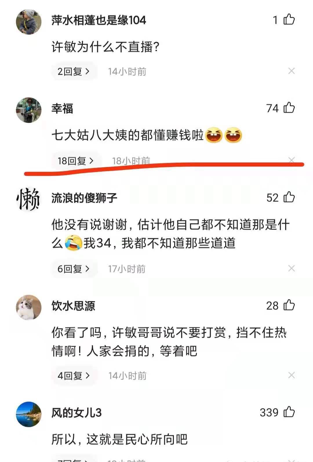 许敏的哥哥首次开直播获得高额打赏网友周围亲戚都赚钱