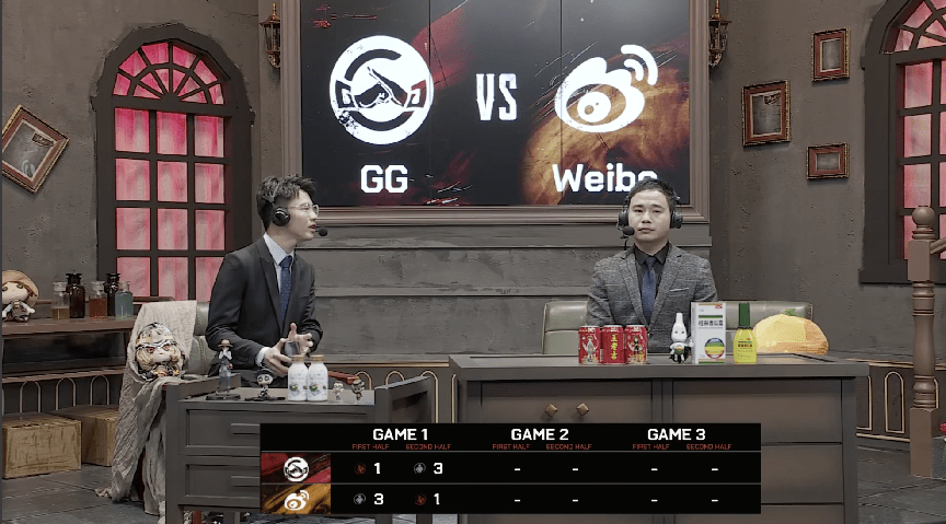 墓地|第五人格2021IVL夏季赛常规赛GG vs Weibo 第一局