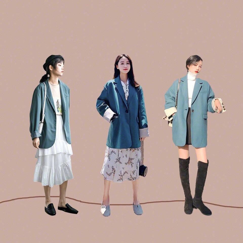 职场|想要轻熟风穿搭技巧的小仙女看过来，27套西装打造的轻熟LOOK送你