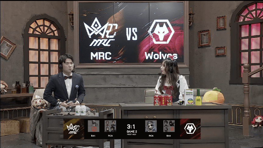 闪现|第五人格2021IVL夏季赛常规赛MRC vs Wolves第二局