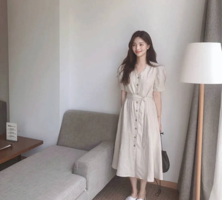 女生|让人觉得很可爱的“乖乖裙”款式,配鞋后美到小编心动?