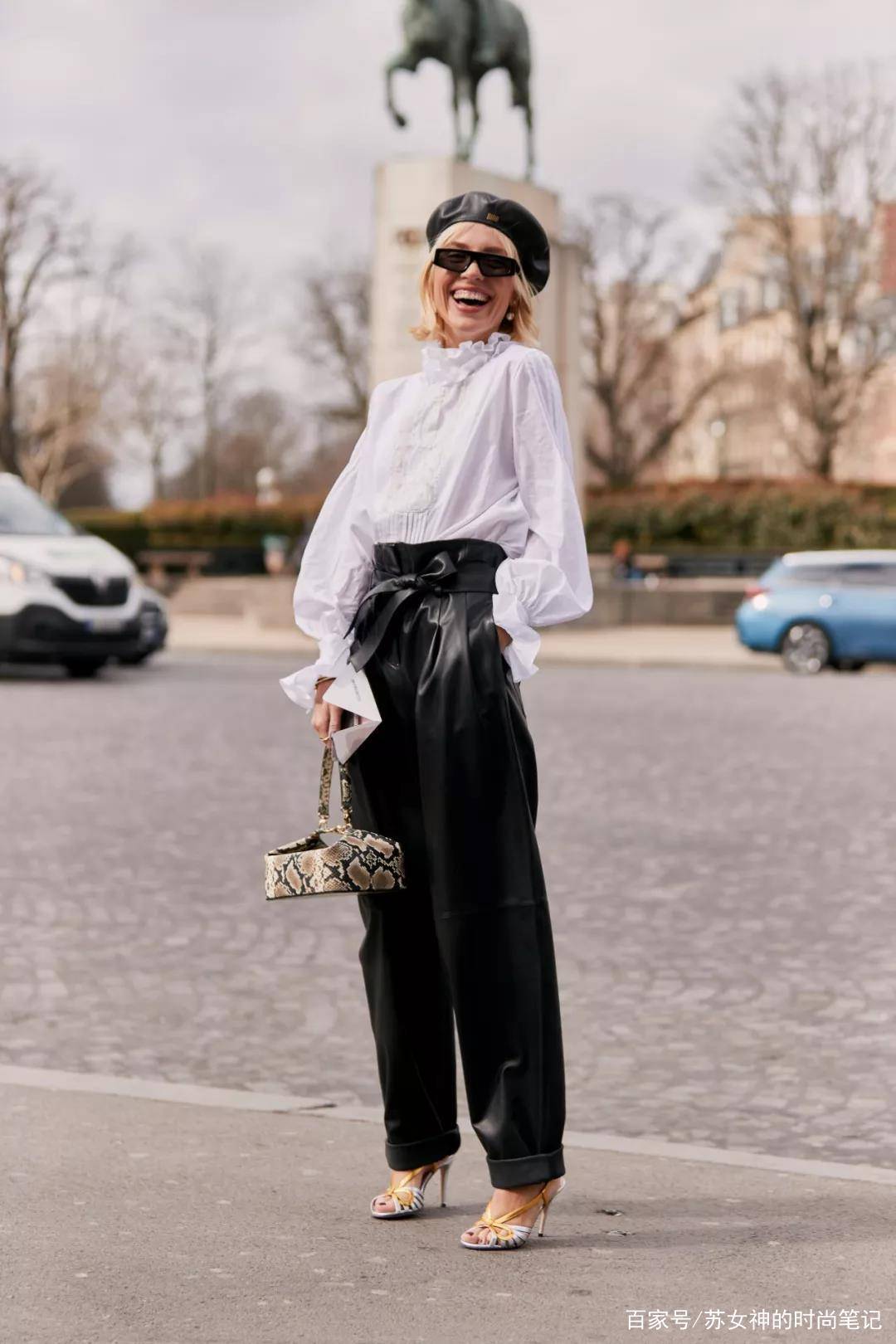 设计|别穿阔腿裤了，今年流行这条“扎脚裤”，遮肉显瘦，潮人早穿上了