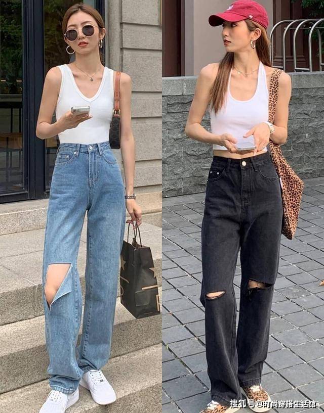 喇叭裤|夏天如何营造“女人味”？2个公式和3种搭配，轻松穿出气质美