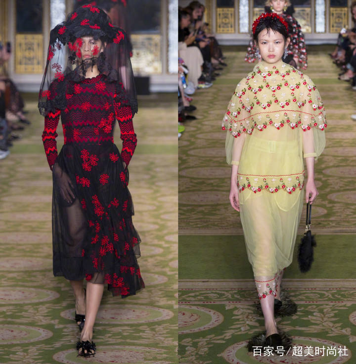 系列|飞天小魔女，明清仕女图，时装周概念元素简直“天马行空”！