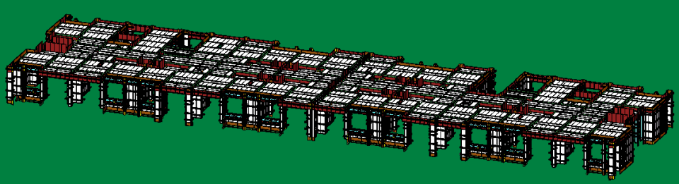 铝模板图纸 铝模深化 铝模配模 襄阳市青隽城公共租赁住房项目a1#楼铝