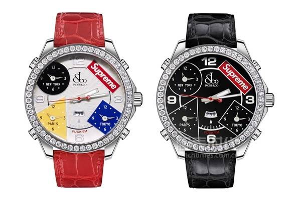 Jacob & Co.杰克宝与艺术家 Alec Monopoly 联名发布合作款腕表