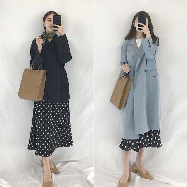 蓝色|精致优雅的女人衣服穿搭技巧
