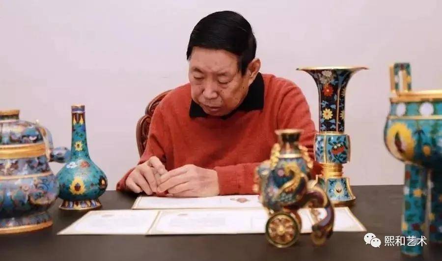 友】中国景泰藍 銅胎掏絲琺瑯瓶 中国七宝壺 茶壺 中国古玩 中国