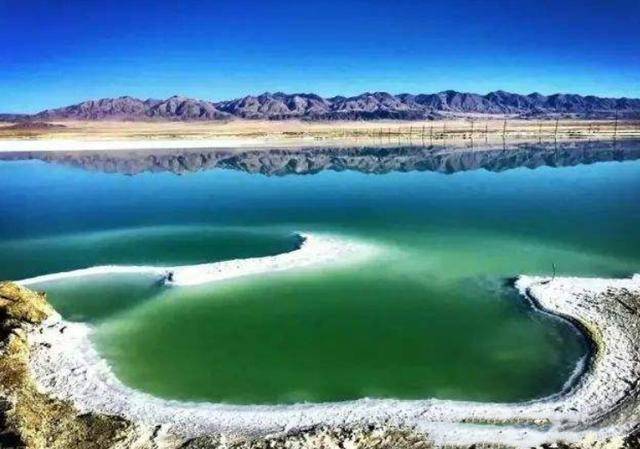 原创国内鲜有人知的盐湖,蕴含丰富矿产资源,有武警24小时看守