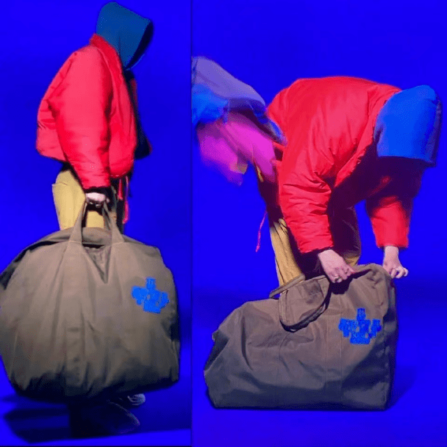 夏天|侃爷成了卧龙大春，夏天穿羽绒服+棉帽，反季节另类穿搭