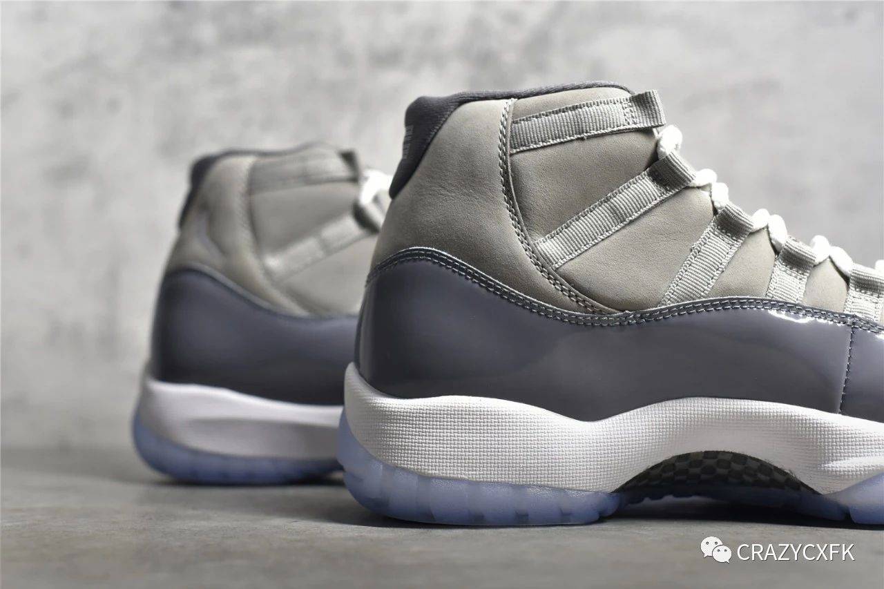 鞋子|乔丹Cool Grey 酷灰色 Air Jordan 11 Retro Cool Grey 高帮篮球鞋