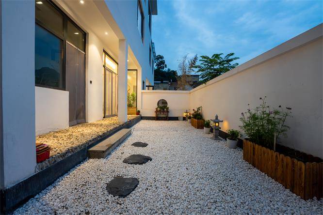 保定野三坡一宅两墅民宿独门独院的三层小楼远看像画近赏如诗