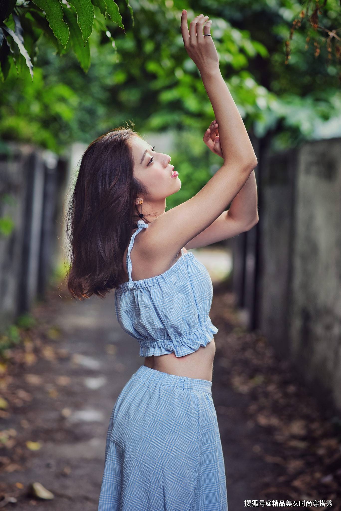 仙女|吊带儿背心儿加直筒裙，让你穿出楚楚动人的极致美