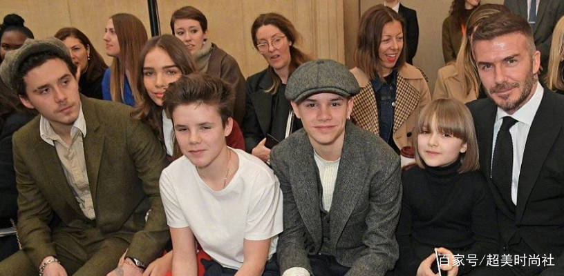 Beckham|全家助阵贝嫂大秀！大儿子携女友现身，小七的波波头你给几分？