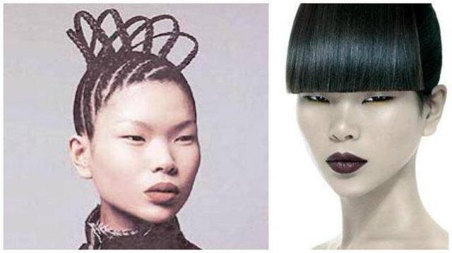 中国的国际超模特别丑图片
