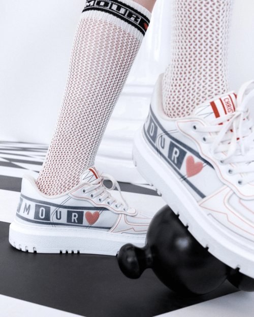 心形|七夕限定女士鞋子新款