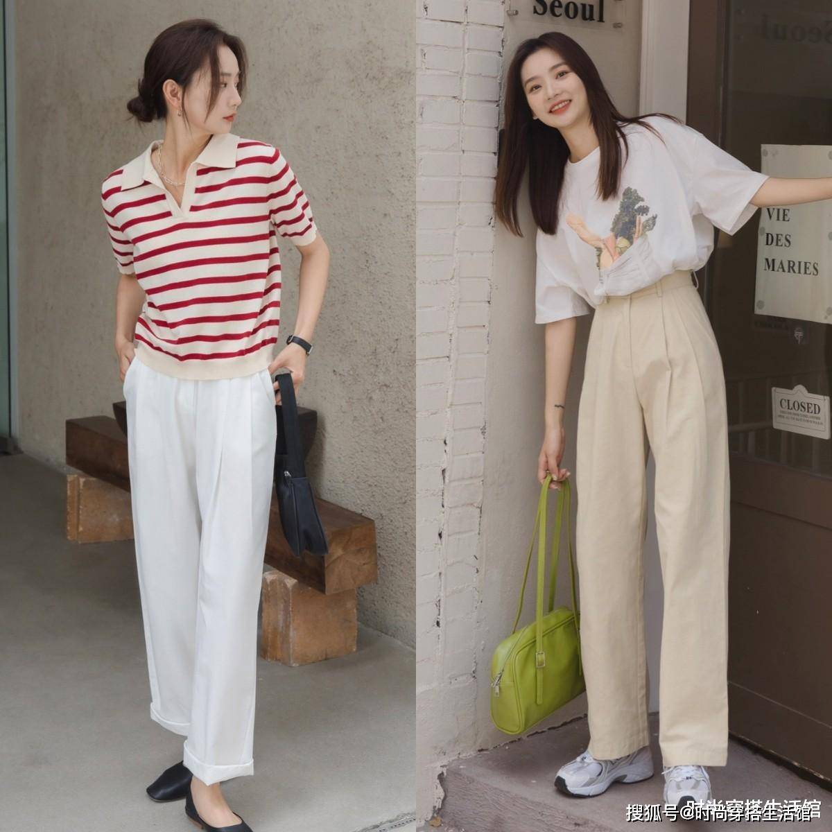 大法|穿来穿去还是这“阔腿裤”更时髦，显瘦百搭，谁穿谁好看