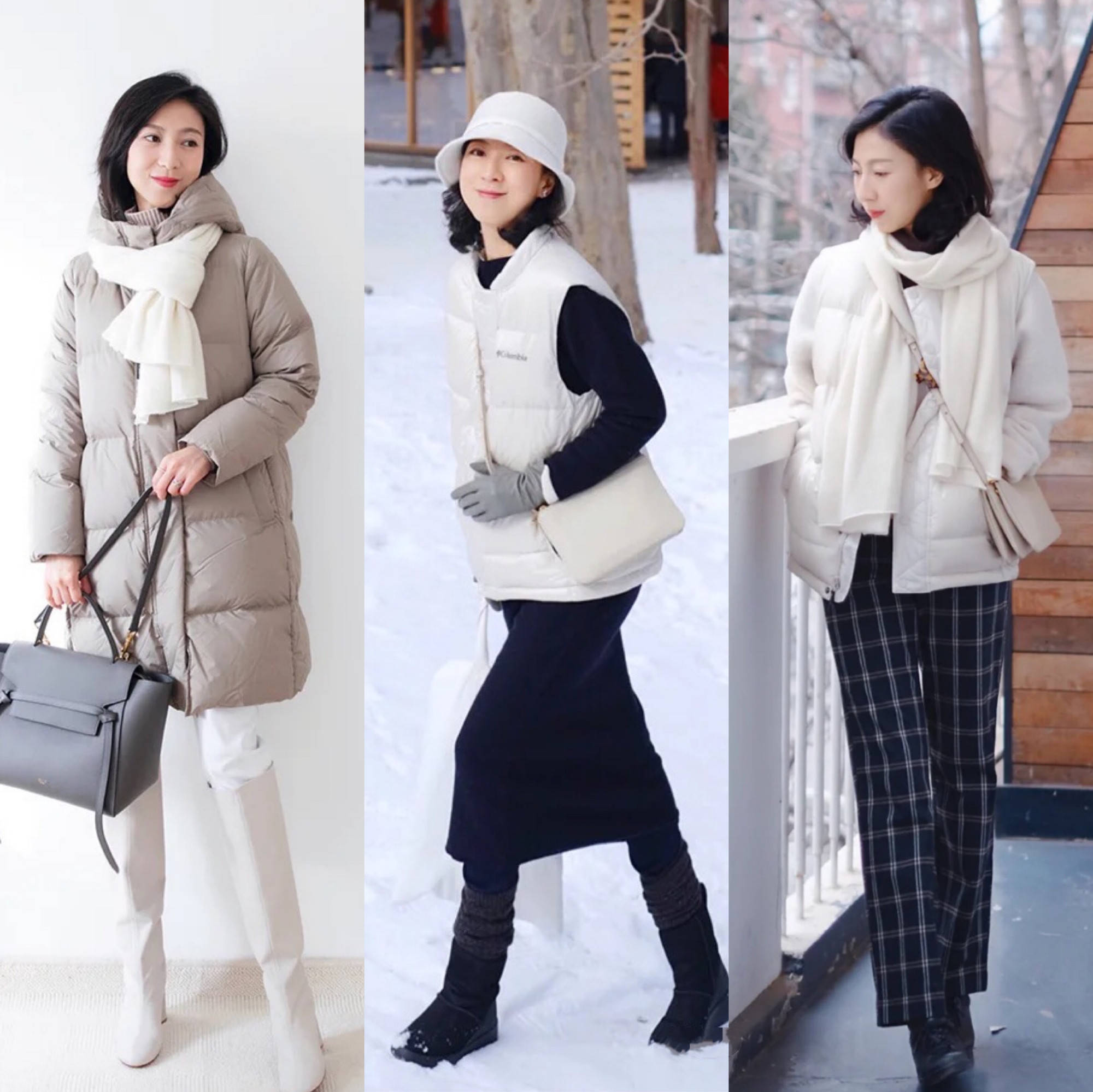 女生|这才是真正时髦实用的秋冬穿搭，简约大方又气质，太适合普通人了