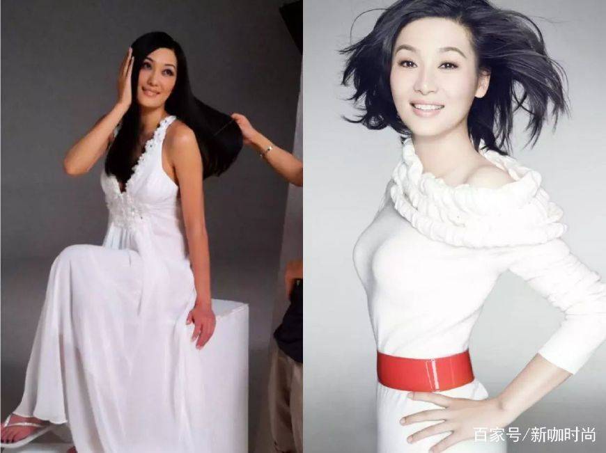 网友|67年的孟广美、67年的徐帆,白色时尚搭配,网友:输在气质上