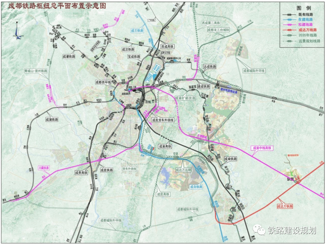 超700亿!成达万高铁成都至达州段环评公示详解_铁路