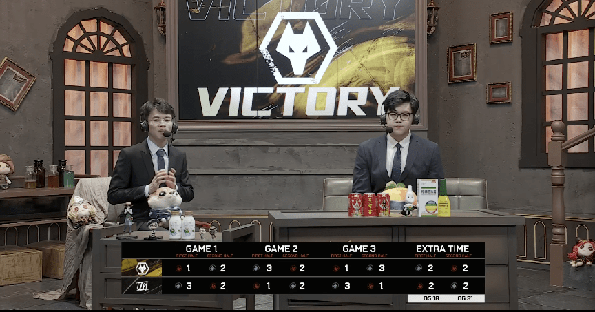 双方|第五人格2021IVL夏季赛常规赛Wolves vs JHS第四局
