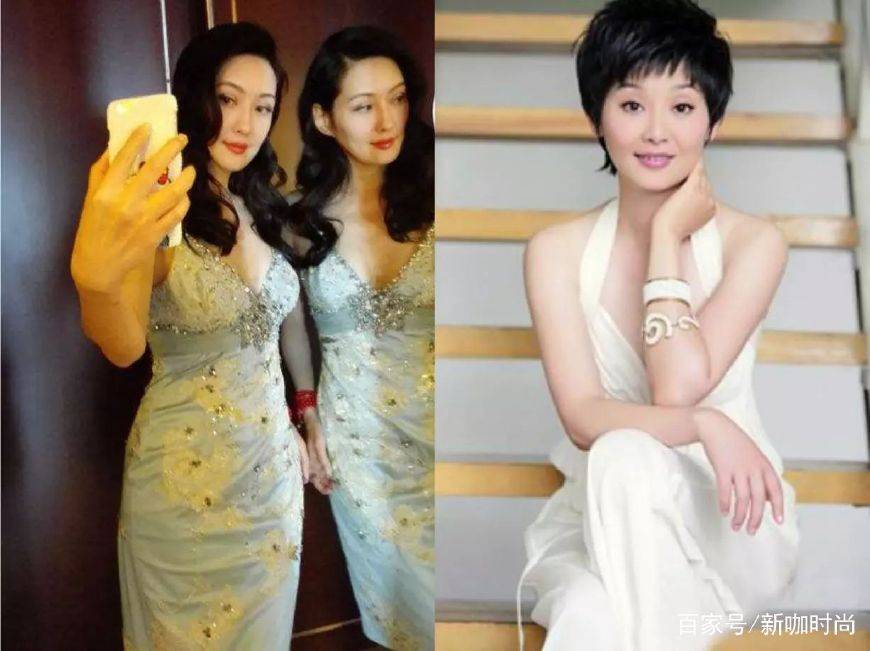 网友|67年的孟广美、67年的徐帆，白色时尚搭配，网友：输在气质上