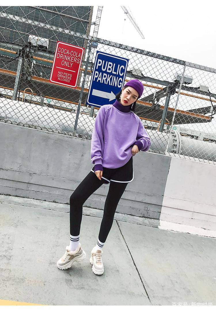 效果|李菲儿不要太会穿，卫衣搭长靴减龄衬身材，活泼少女感溢出屏幕